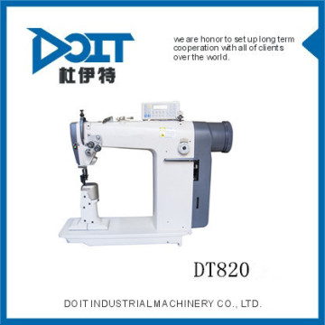 DT820 3 AUTOMÁTICA DOBLE AGUJA POST BED COSER INDUSTRIAL PARA LA FABRICACIÓN DE ZAPATOS